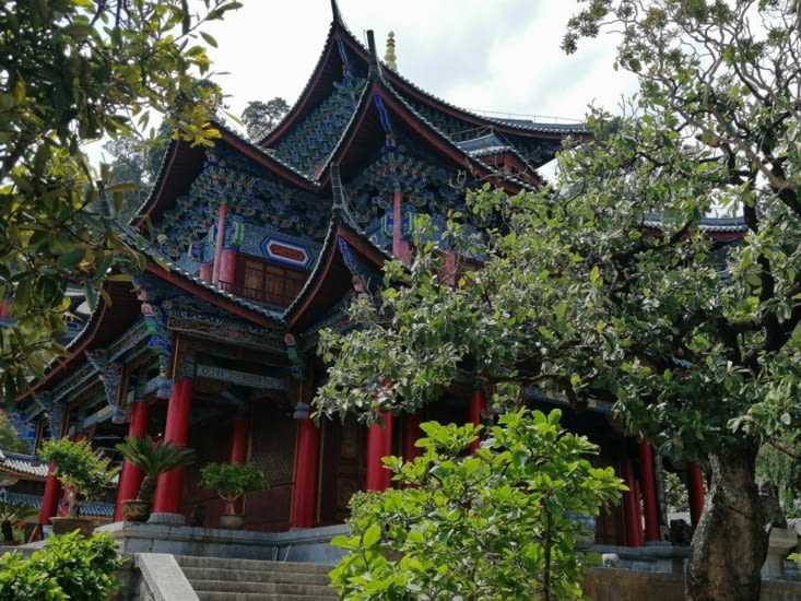 Le pavillon du jardin de jade.