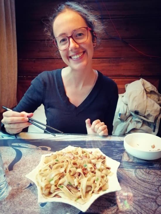 Nouilles au lard fumé