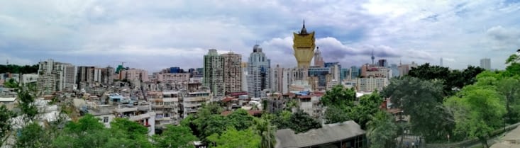 Panorama depuis la forteresse.