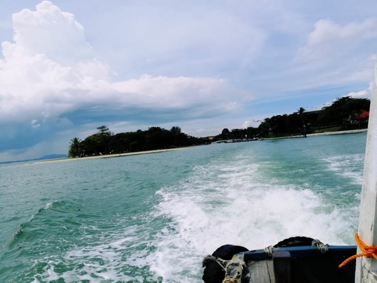 Une courte traversée de 10 min.