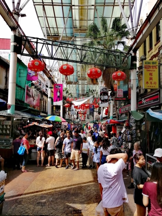 Le quartier chinois.