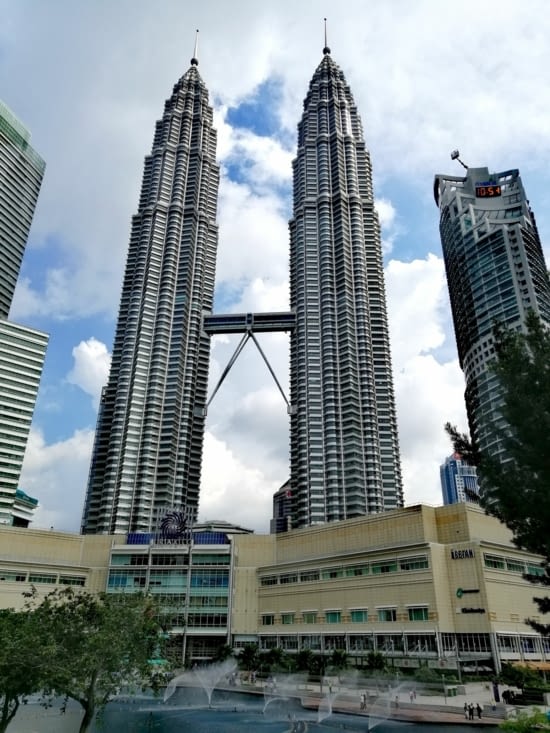 Les tours jumelles Petronas.