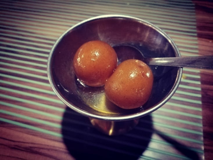 Un peu de douceur après les épices.