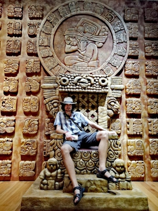 Le trône de Chocolat.