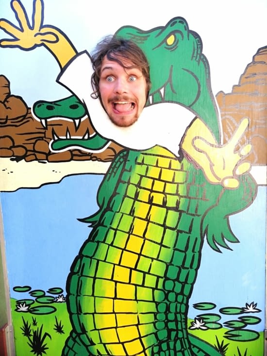 Sous les crocs du croco.