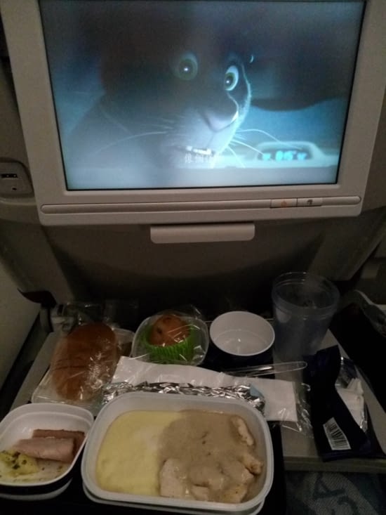 Pause repas devant Zootopia