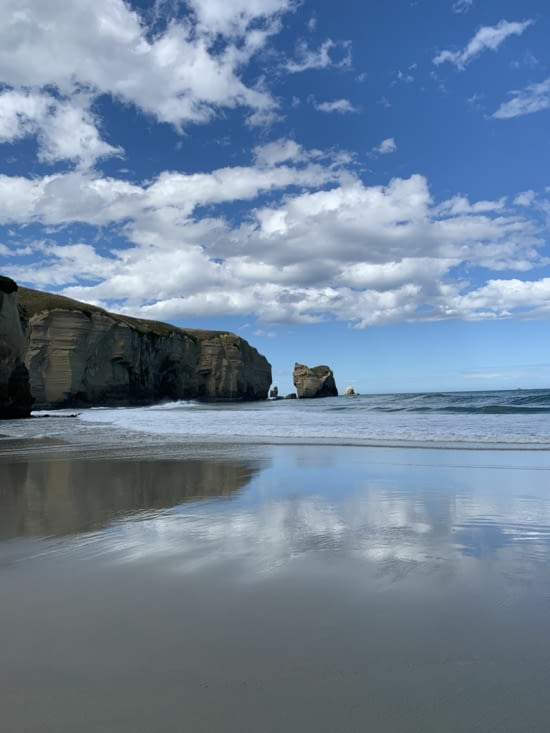 Sur une plage paradisiaque, encore...