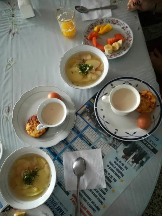 Le petit dej le plus copieux du monde...