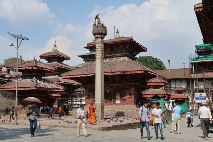 Durbar square de Katmandou