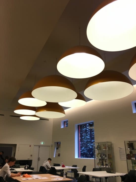 Notre salle d'accueil trop classe ! :)