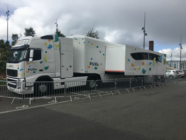 Visite du camion expérience plastiquerie