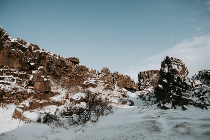 Direction parking d'Öxarárfoss