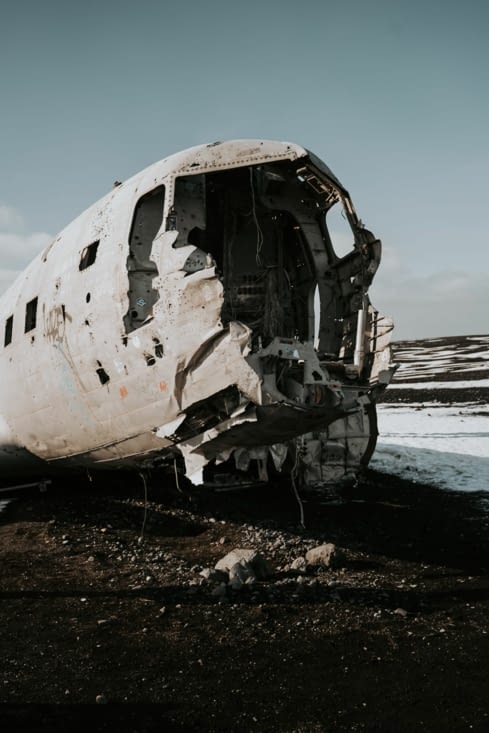 The plane wreck