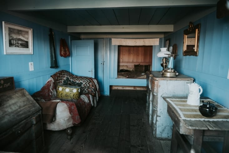 L'intérieur d'une maison