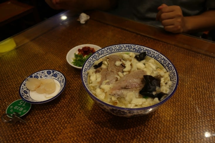 Shaanxi soupe / Shaanxi soup