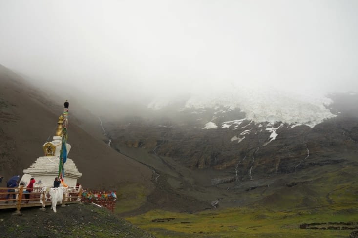 Le glacier Karo La / Karo La glacier 2