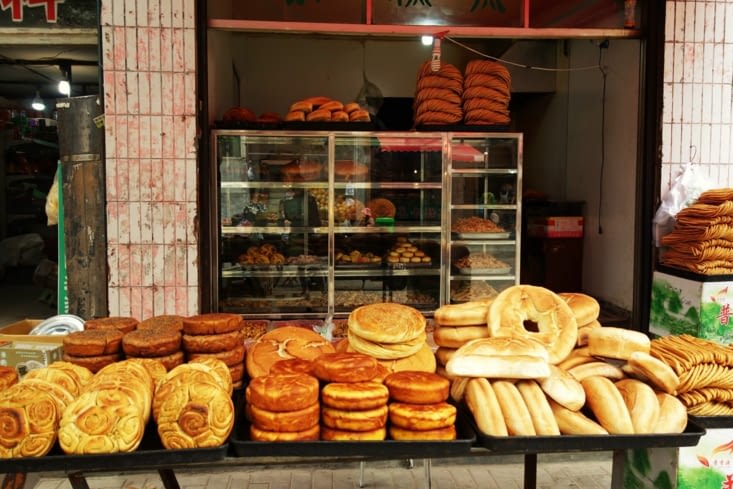 Pains traditionnel d'Asie Centrale / Traditional bread in Central Asia
