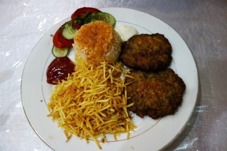 Des "frites apéro" dans notre assiette / Kind of "french fries for snack" in our plate