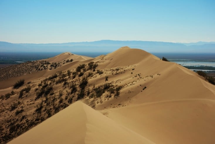 Vue sur la rivière Ili / View on the Ili river