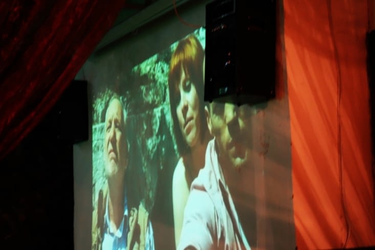 Film français au restaurant / French movie at the restaurant