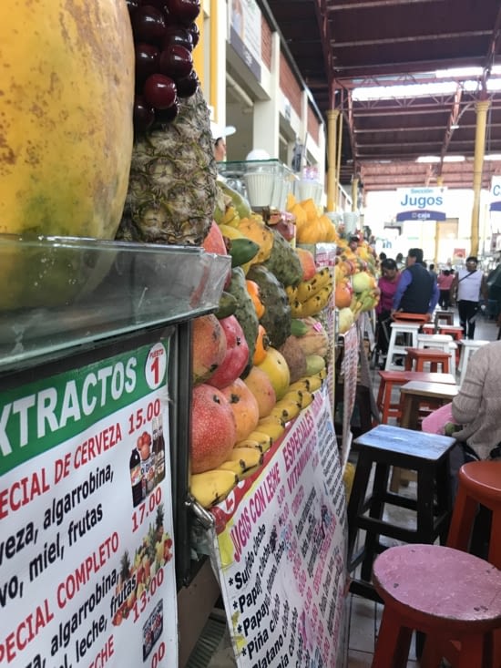 Le marché et ses fruits