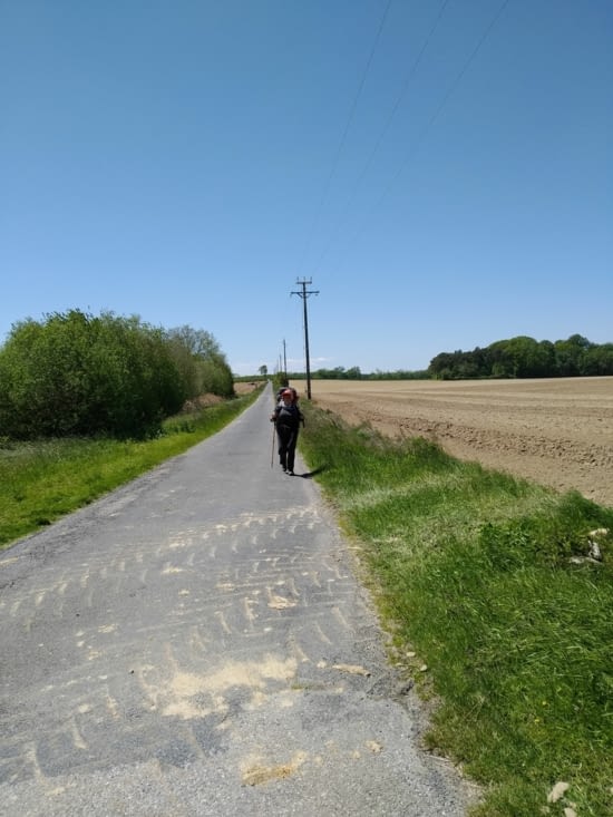 C'est plat ? et il fait beau.