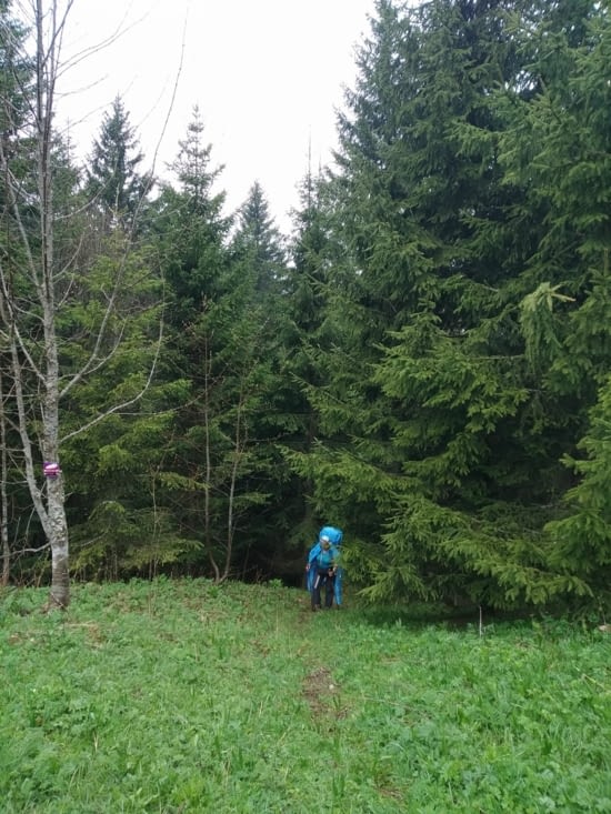 Monté du Col du coq sous la pluie ?