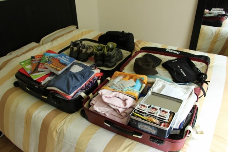 J-5: Les bagages
