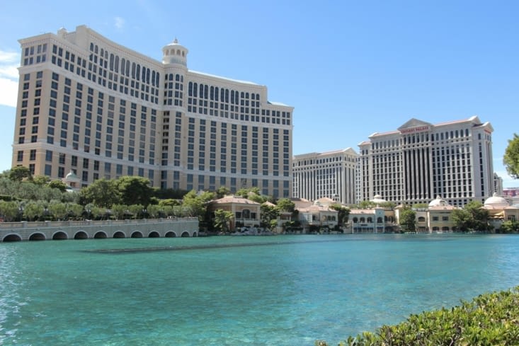 Bellagio, Caesar Palace, Flamingo
