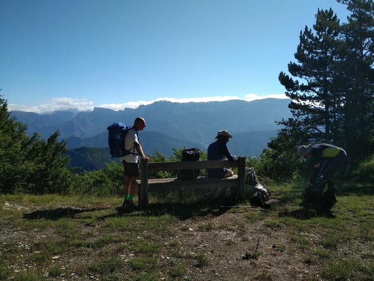 On retrouve les collègues du gite au pas du Loup