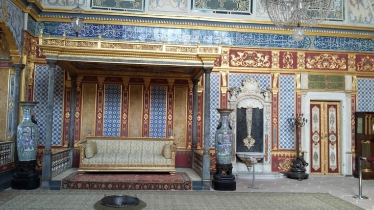 Palais de Topkapi, palais des sultans ottomans. Dans le Harem (maison familiale)