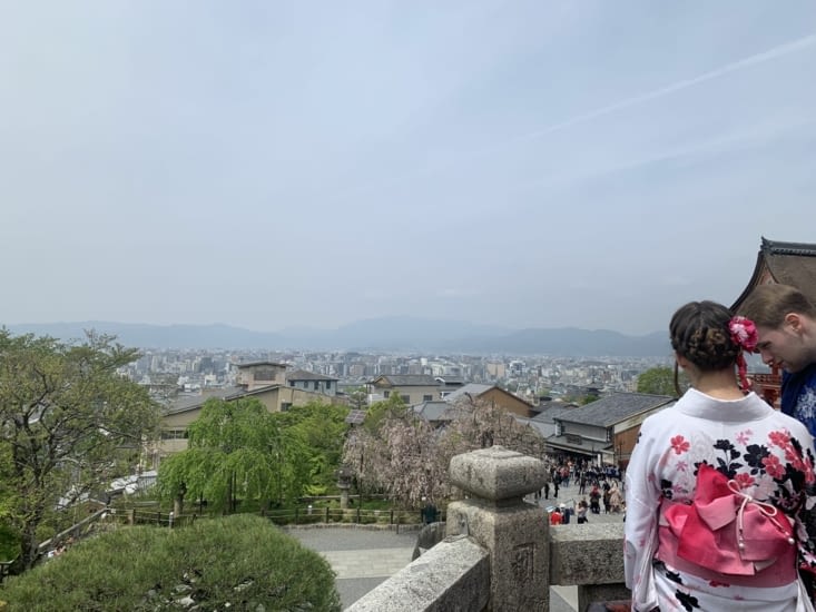 Kyoto vu du temple