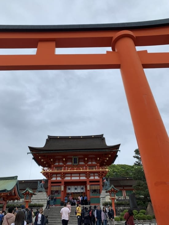 Visite du célèbre temple de kyoto avec ses 3000 milles toriis