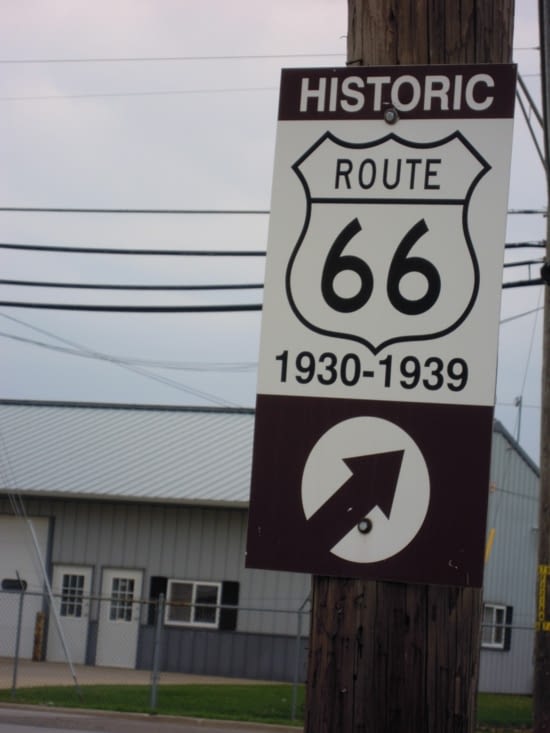 Sur la Mother Road ...