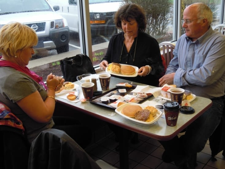 Etape à Clarksville...