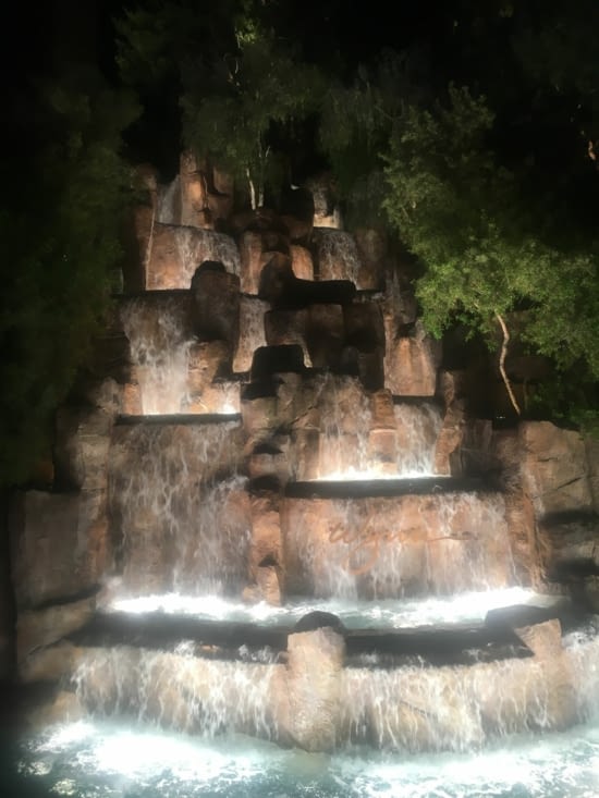 Les cascades du Wynn