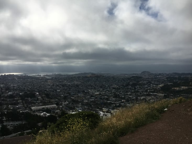 San Francisco depuis les Twin Peaks