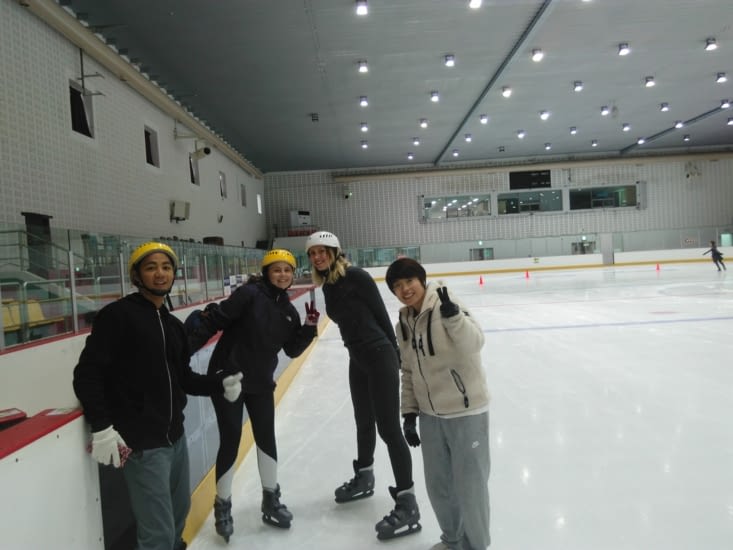 Mes camarades de patinage
