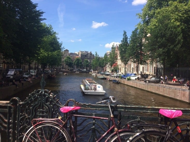 Les canaux d'Amsterdam