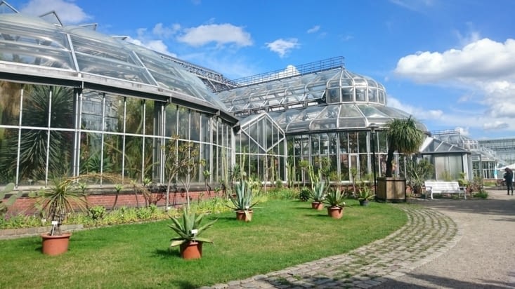 Serres du jardin botanique de Berlin