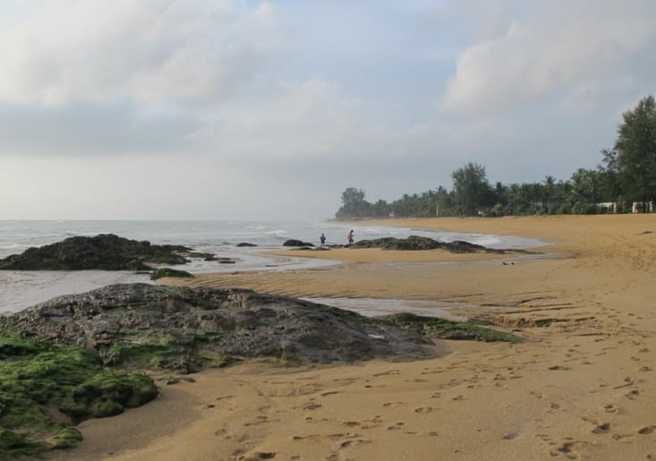 La plage de Khao Lak