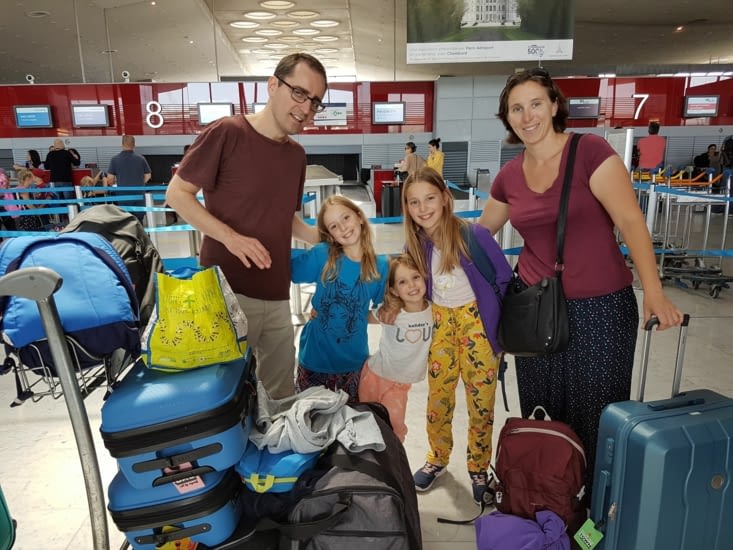 On attend d'enregistrer les bagages