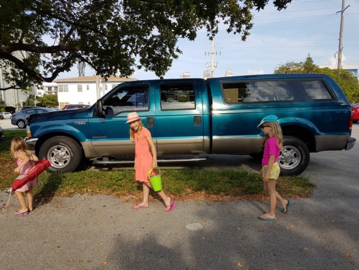 Une voiture à l'américaine
