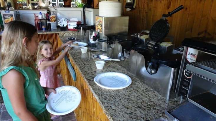 Petit dej' à Naples