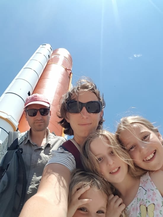 Fusée de la navette Atlantis