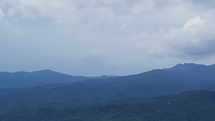 Vue sur les Blue Ridge mountains