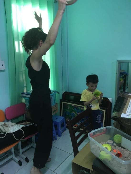 Mathilde et son tambourin