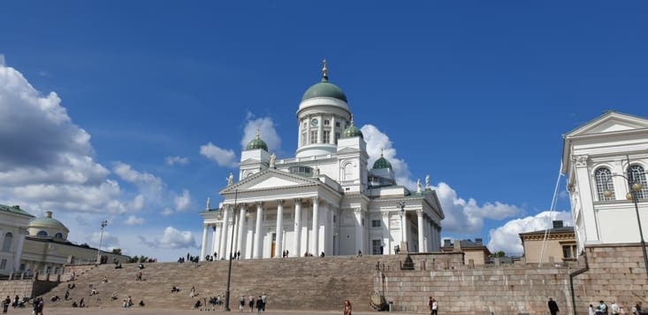 La cathédrale d'Helsinki