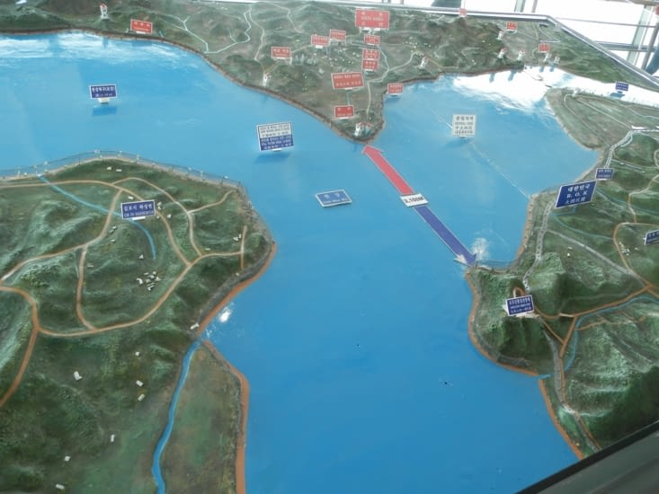 La Corée du Nord à seulement 2100m