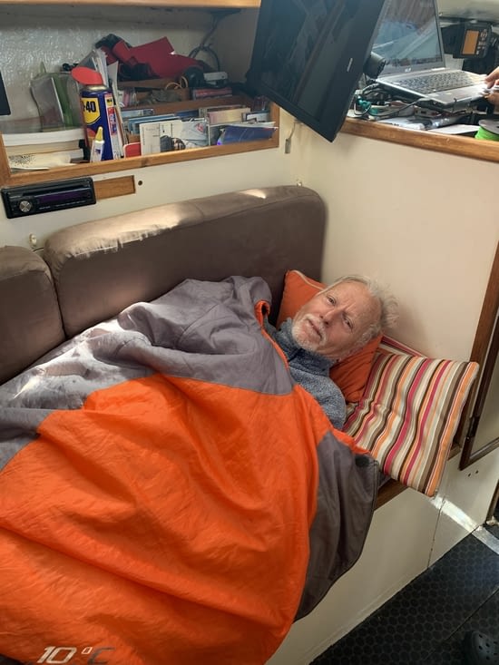 Le second se repose, la mer c’est fatigant